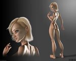 Stylised Female Character by Anchuvi 3D CGSociety